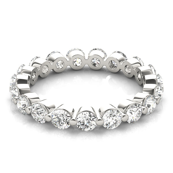 Single Shared-Prong Diamond Eternity Band – 0.66 ct