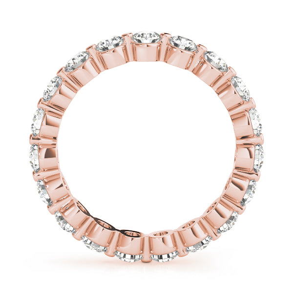 Delphine Single Shared Prong Eternity Band