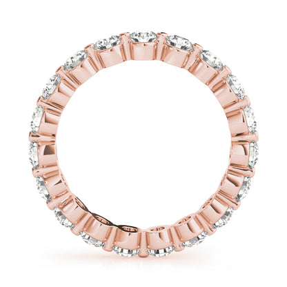 Delphine Single Shared-prong Eternity Ring