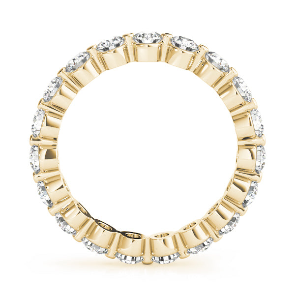 Delphine Single Shared Prong Eternity Band