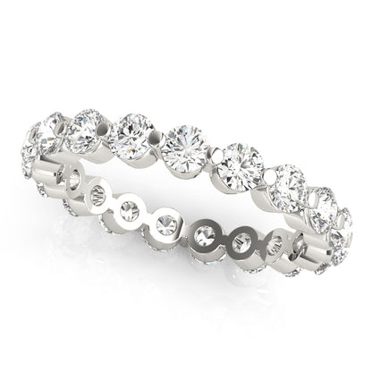 Delphine Single Shared-prong Eternity Ring