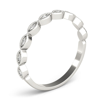 Marquise Diamond Stackable Band – 0.07 ct
