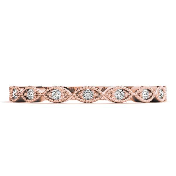 Zoelie Classic Stackable Diamond Band