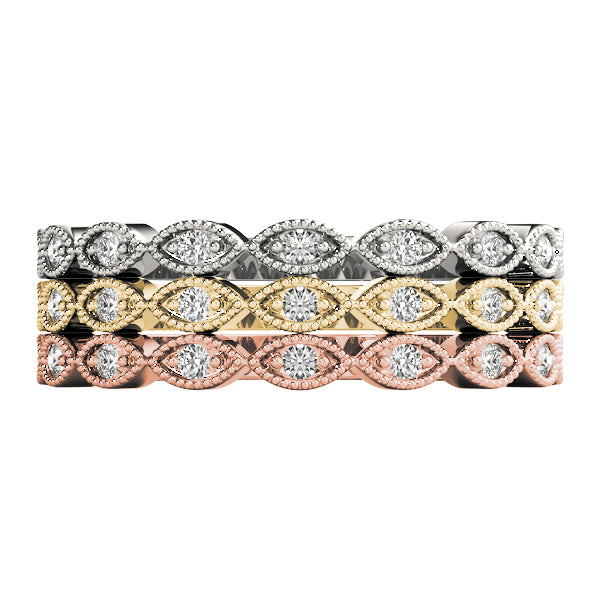 Zoelie Classic Stackable Diamond Band