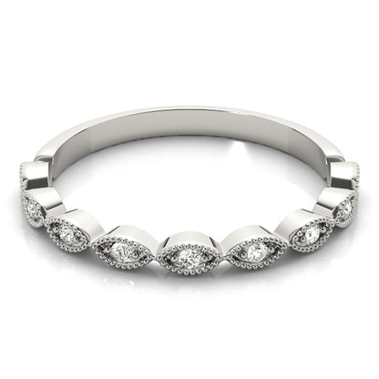 Marquise Diamond Stackable Band – 0.07 ct