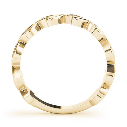 Floral Diamond Stackable Ring – 0.10 ct