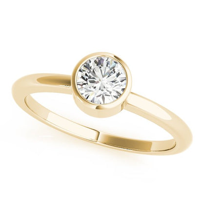 Lyra Round Solitaire Engagement Ring