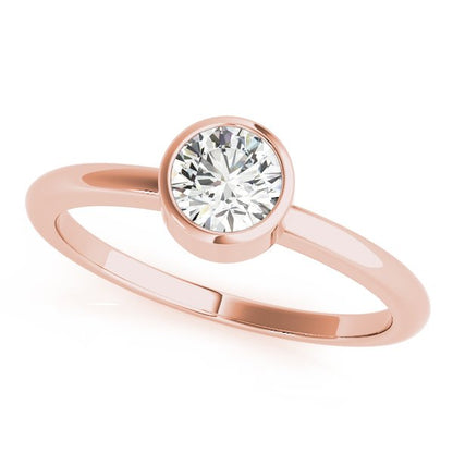 Lyra Round Solitaire Engagement Ring