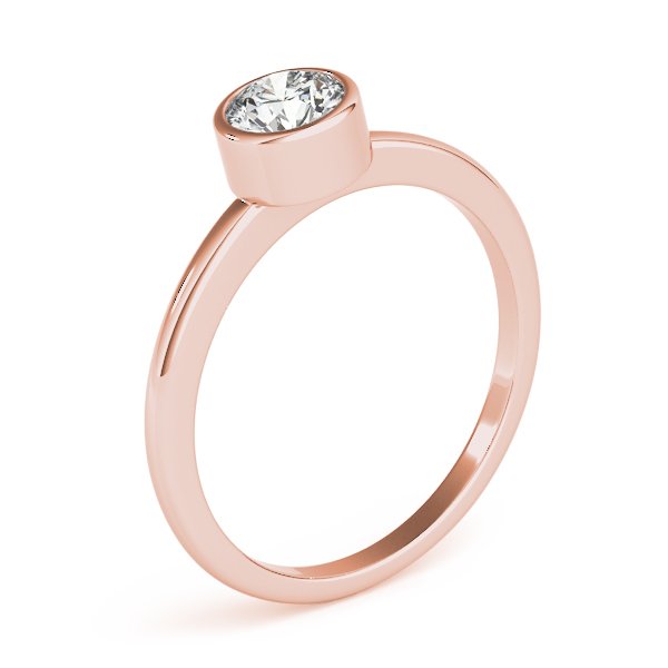Lyra Round Solitaire Engagement Ring