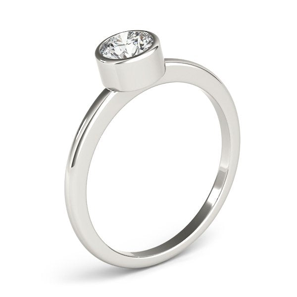 Lyra Round Solitaire Engagement Ring