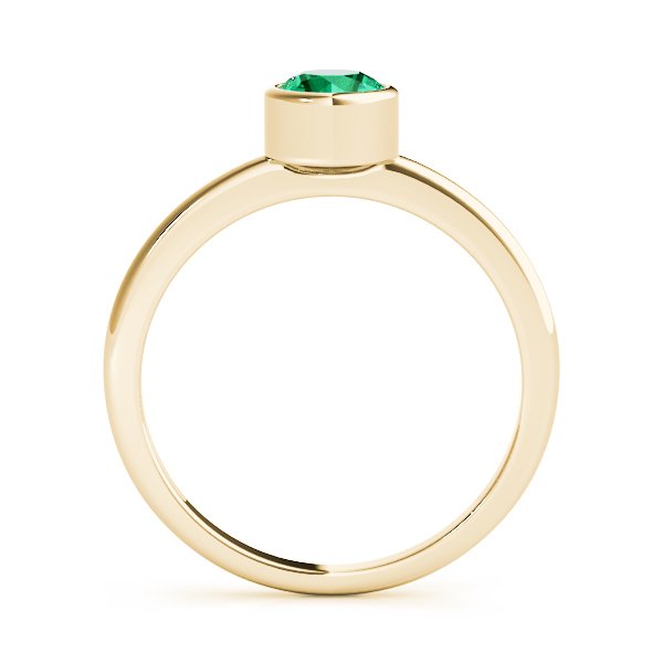 Lyra Round Solitaire Engagement Ring