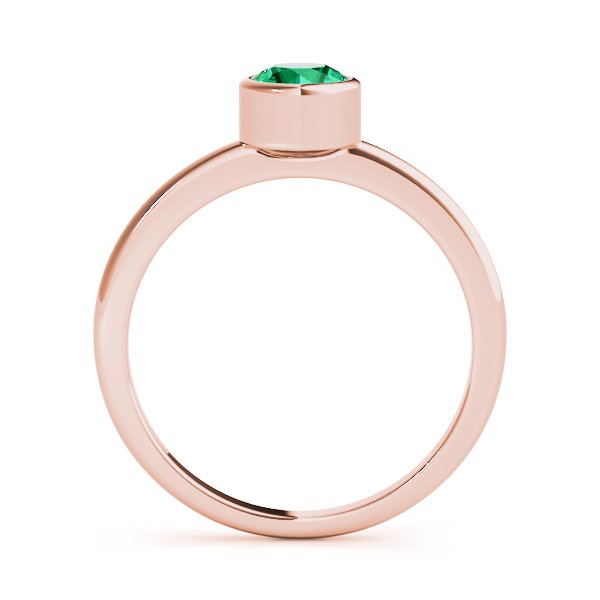 Lyra Round Solitaire Engagement Ring