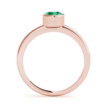 Lyra Round Solitaire Engagement Ring