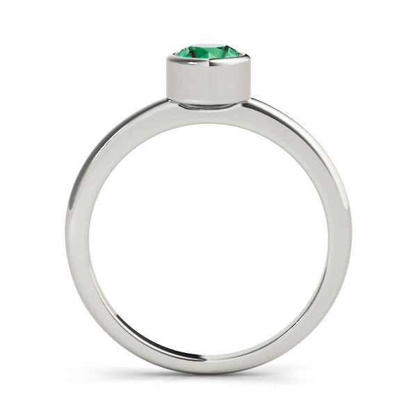 Lyra Round Solitaire Engagement Ring