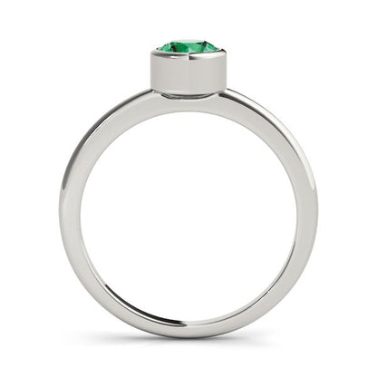 Lyra Round Solitaire Engagement Ring