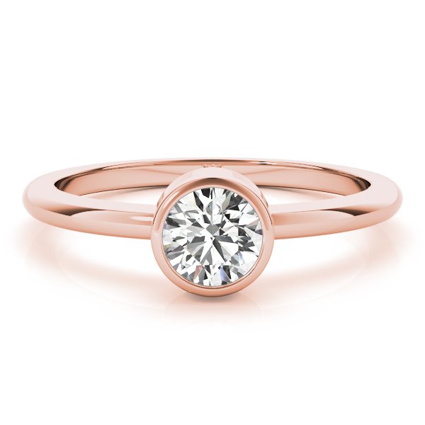 Lyra Round Solitaire Engagement Ring
