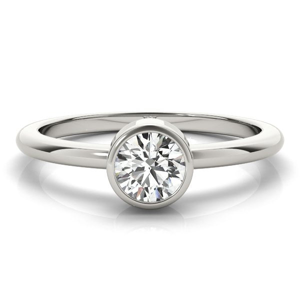 Lyra Round Solitaire Engagement Ring