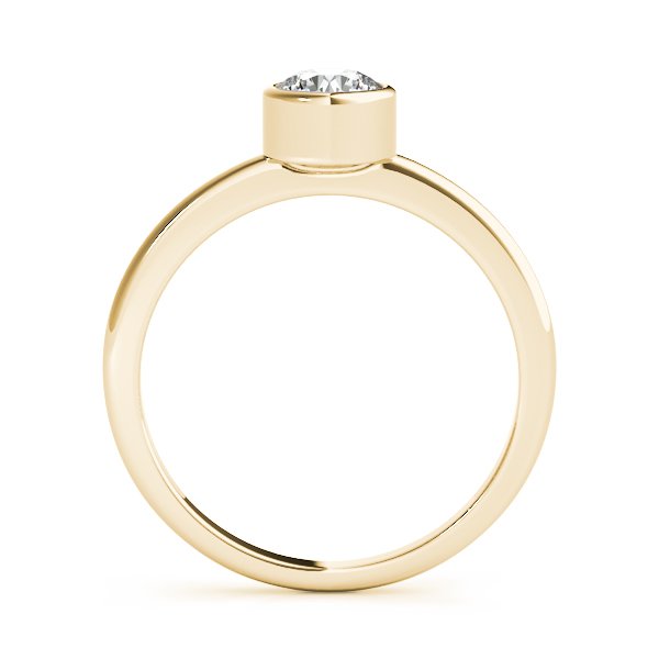 Lyra Round Solitaire Engagement Ring