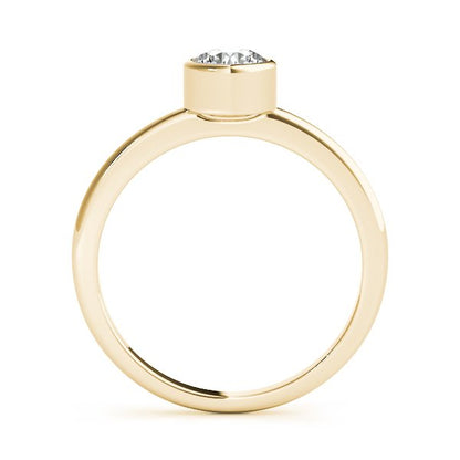 Lyra Round Solitaire Engagement Ring