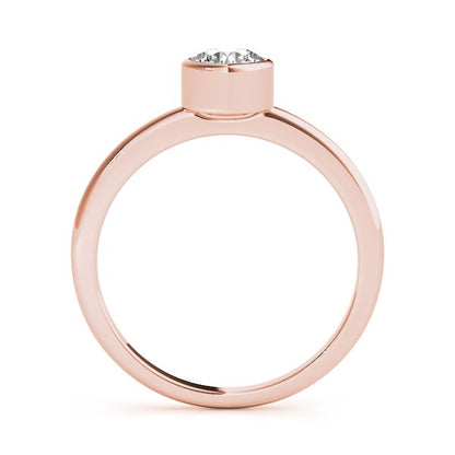 Lyra Round Solitaire Engagement Ring