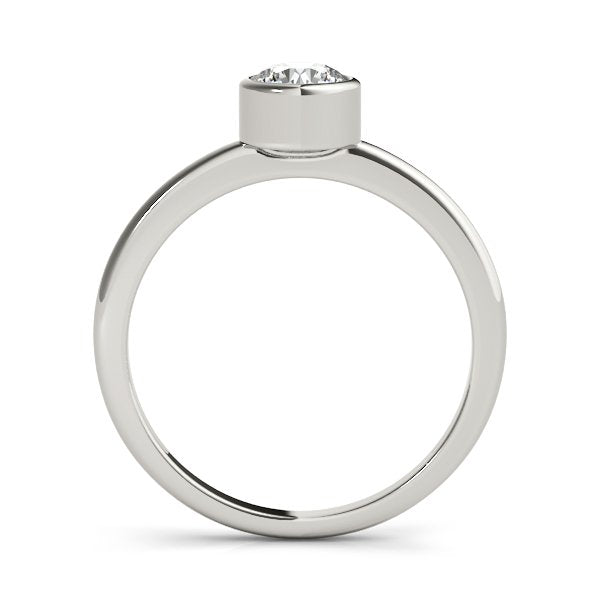 Lyra Round Solitaire Engagement Ring