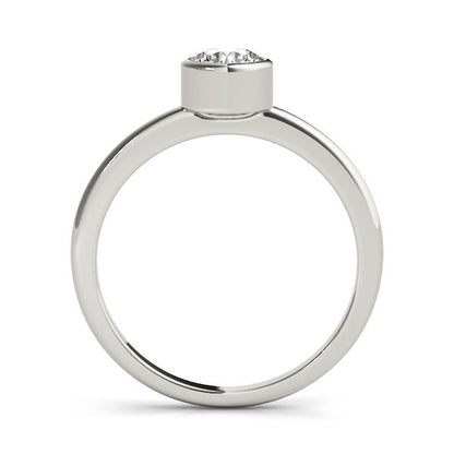 Lyra Round Solitaire Engagement Ring