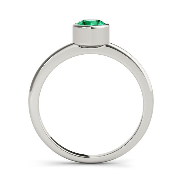 Lyra Round Solitaire Engagement Ring