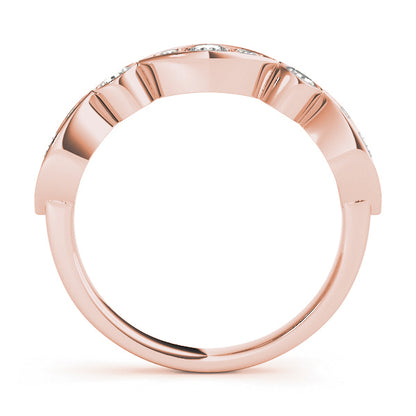 Bezel-Set Diamond Stackable Wedding Band – 0.81 ct