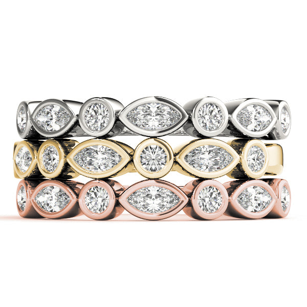 Alodie Contemporary Diamond Band