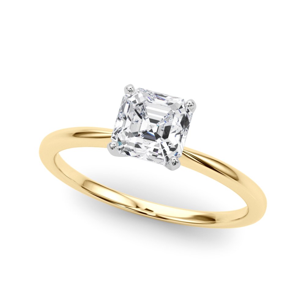 Luisa Round Solitaire Engagement Ring