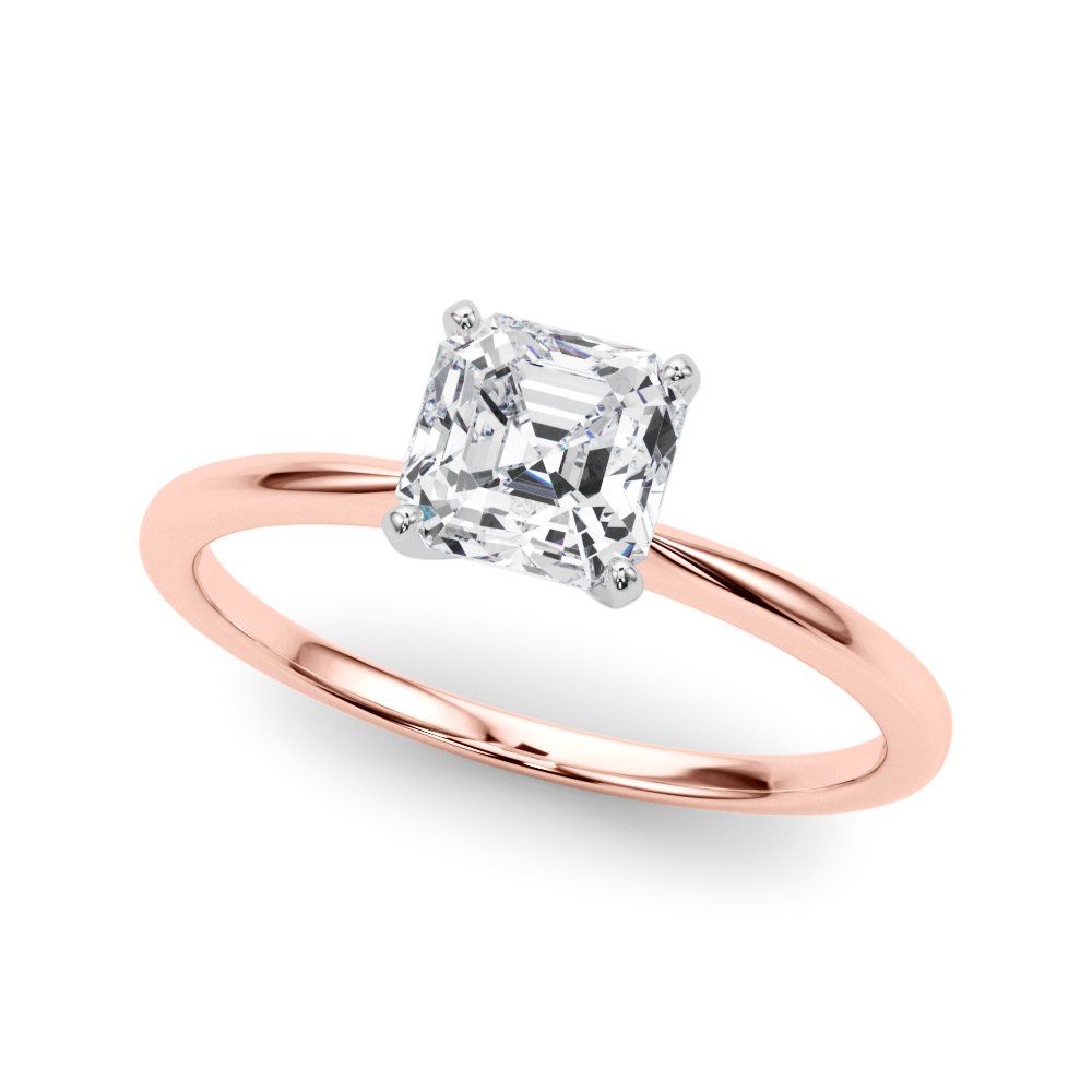 Luisa Round Solitaire Engagement Ring
