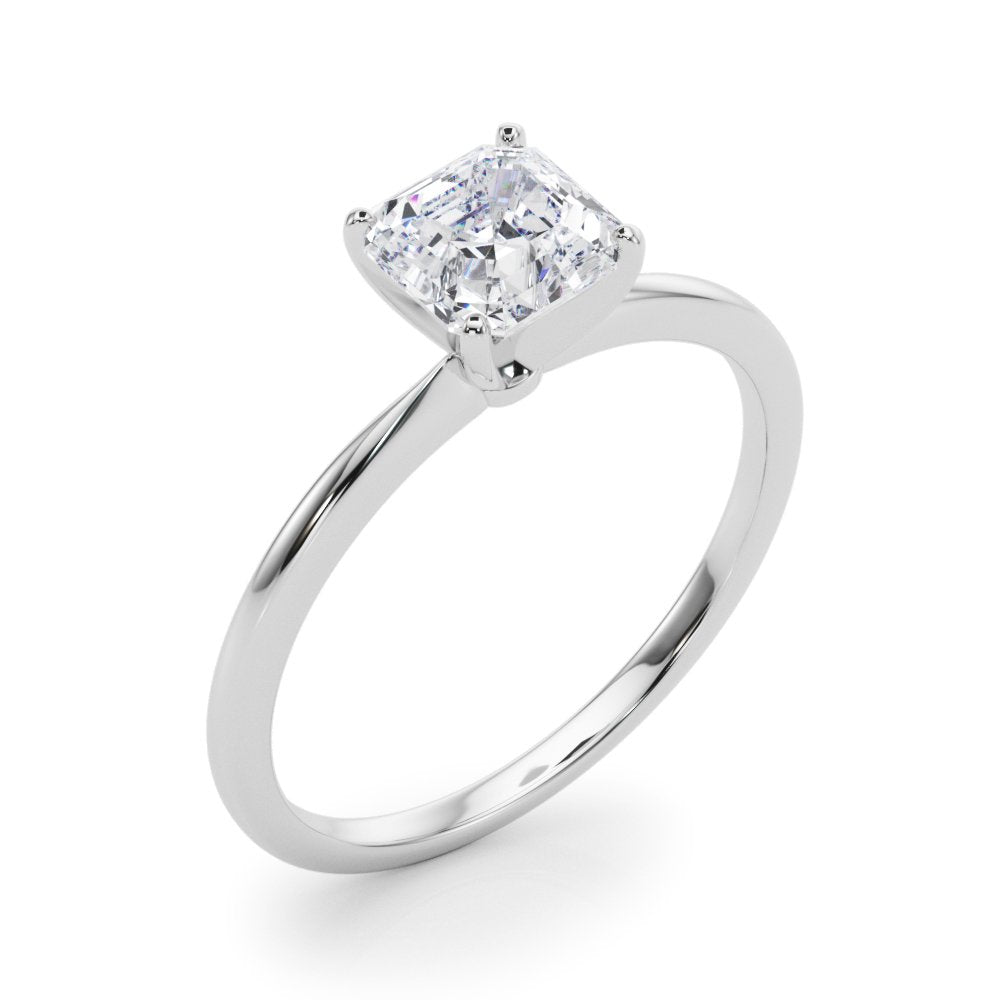 Luisa Round Solitaire Engagement Ring