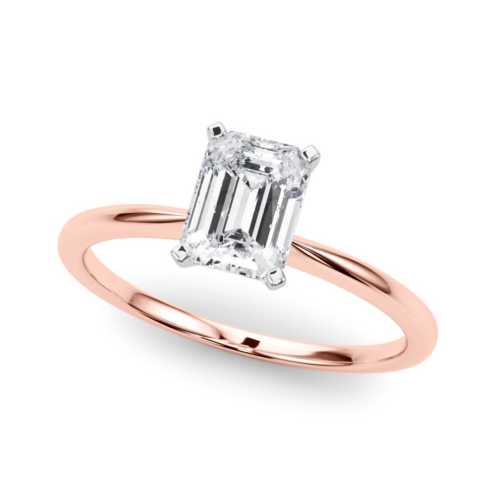 Luisa Round Solitaire Engagement Ring