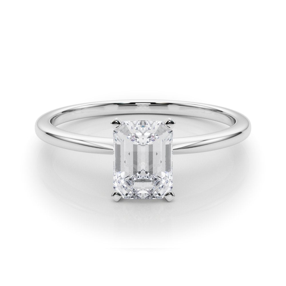 Luisa Round Solitaire Engagement Ring