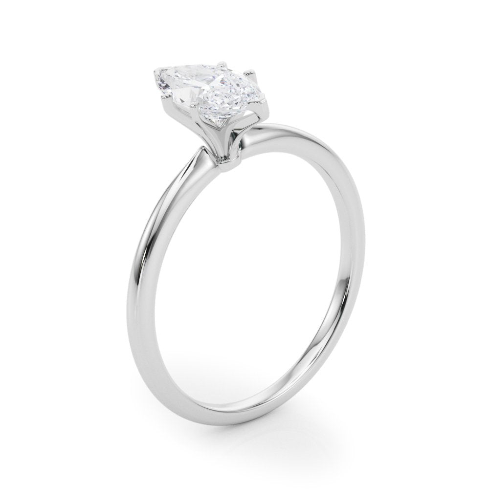 Luisa Round Solitaire Engagement Ring
