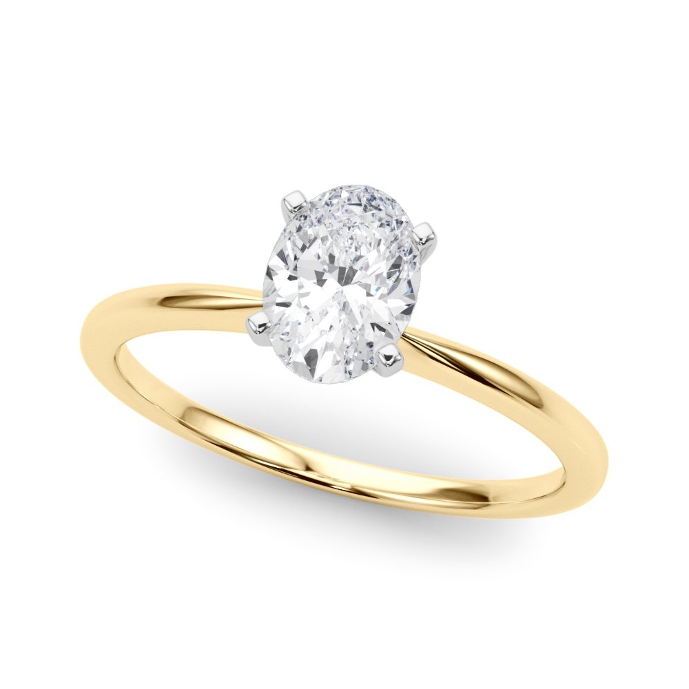 Luisa Round Solitaire Engagement Ring