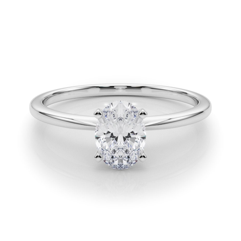 Luisa Round Solitaire Engagement Ring