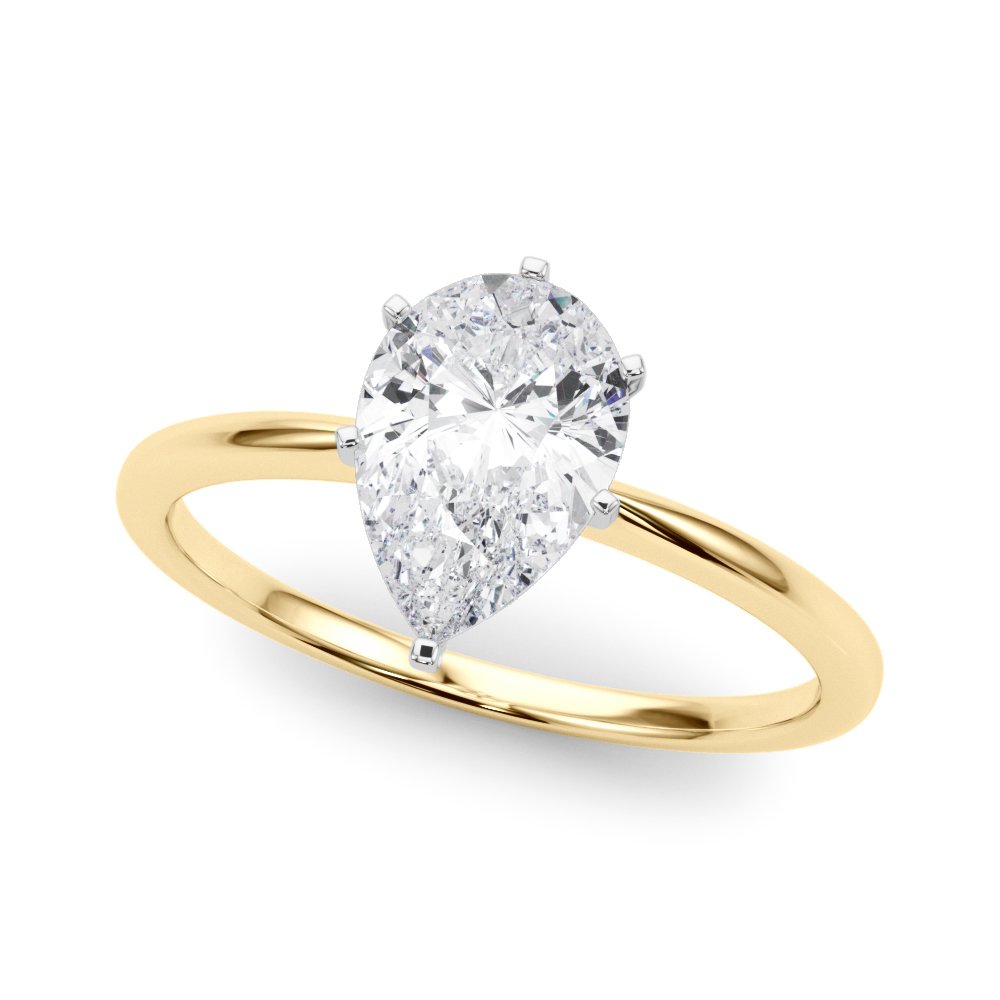 Luisa Round Solitaire Engagement Ring