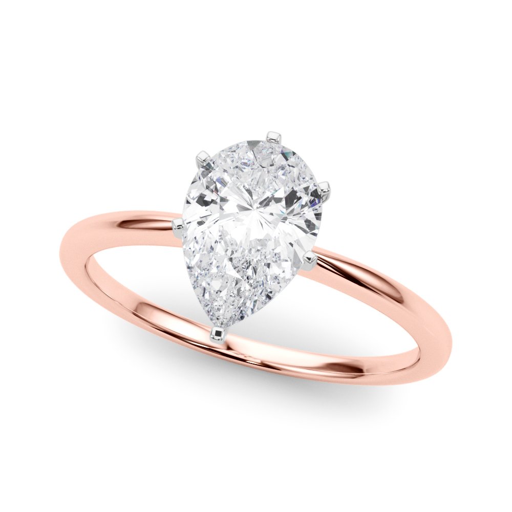 Luisa Round Solitaire Engagement Ring