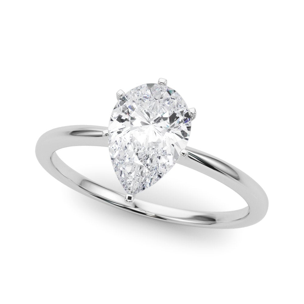 Luisa Round Solitaire Engagement Ring