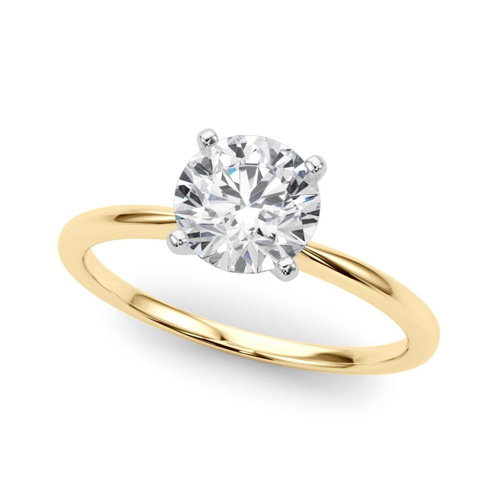 Luisa Round Solitaire Engagement Ring