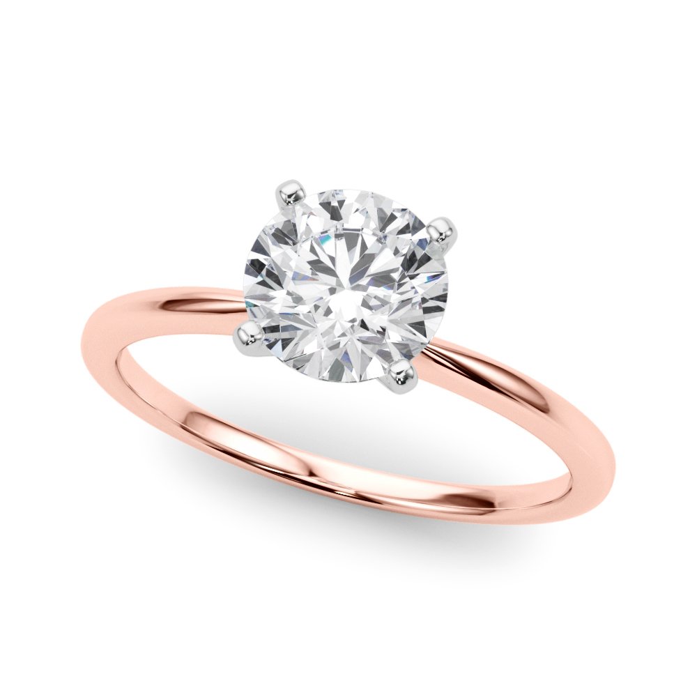 Luisa Round Solitaire Engagement Ring