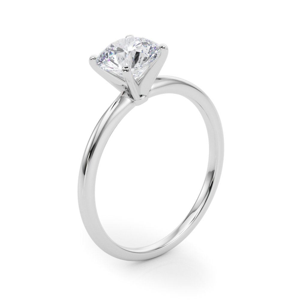Luisa Round Solitaire Engagement Ring