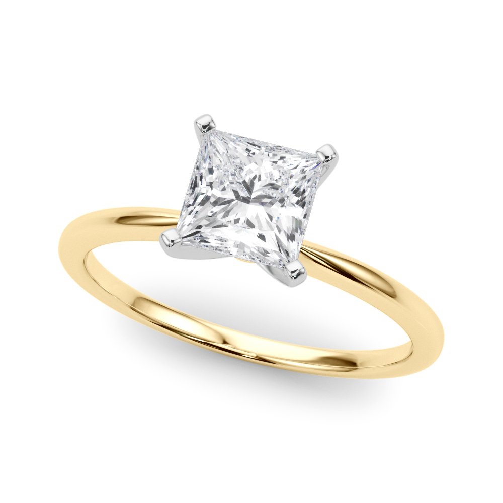 Luisa Round Solitaire Engagement Ring