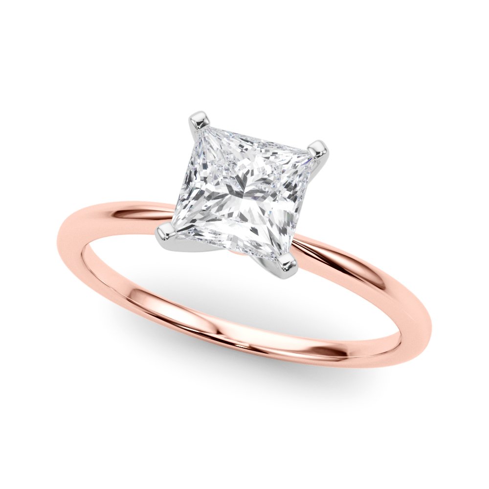 Luisa Round Solitaire Engagement Ring