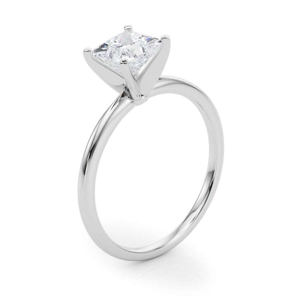 Luisa Round Solitaire Engagement Ring