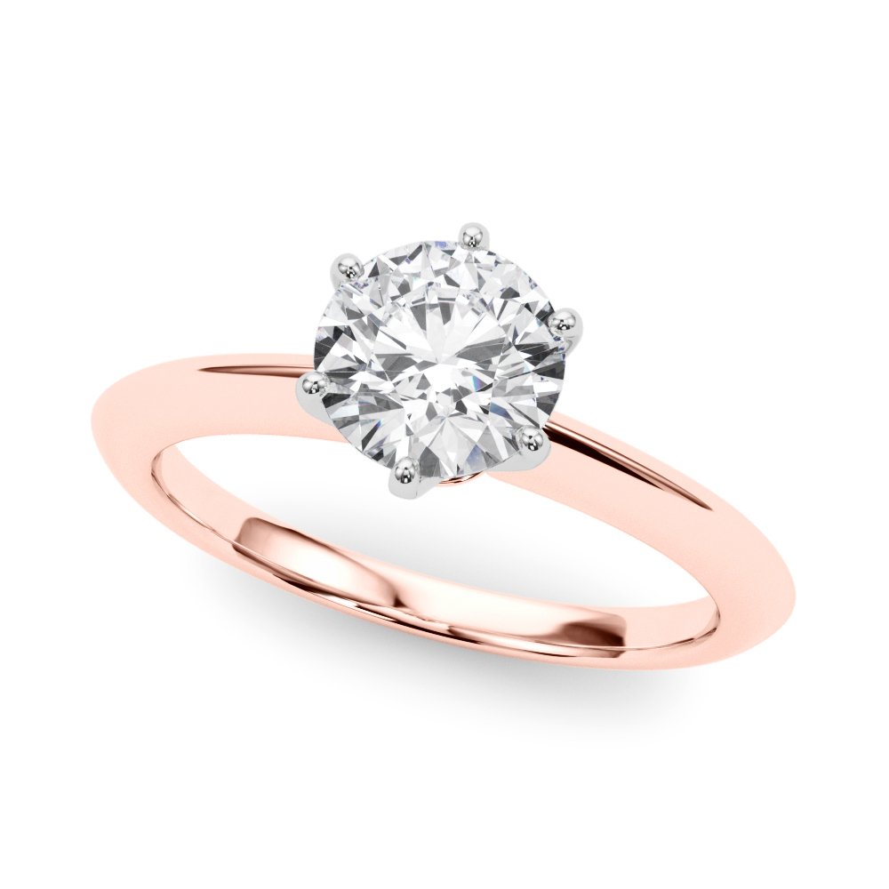 Laura Round Solitaire Engagement Ring