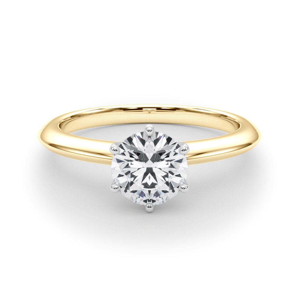 Laura Round Solitaire Engagement Ring