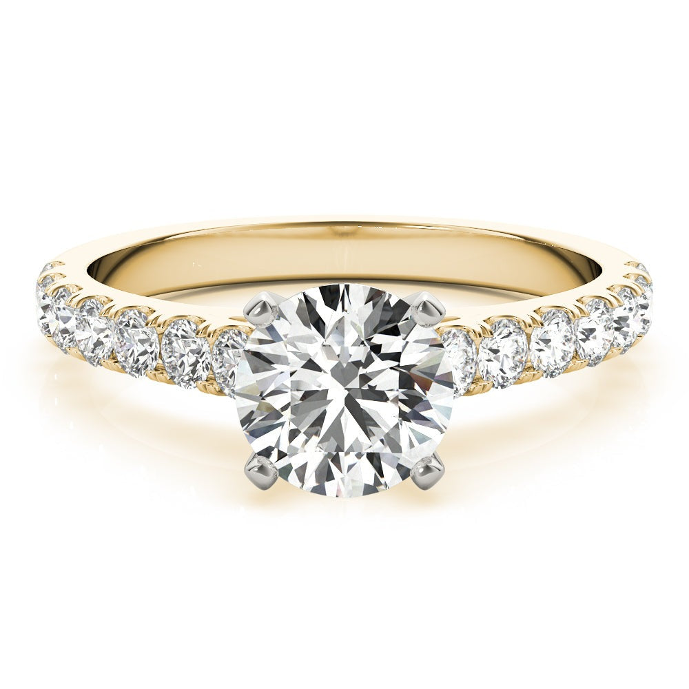 Charlotte One-carat Half-eternity Diamond Band