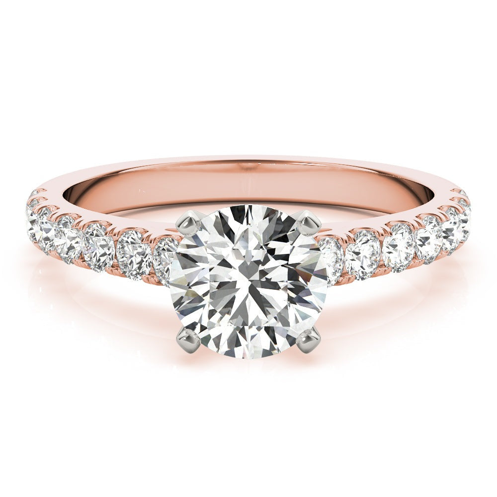 Charlotte One-carat Half-eternity Diamond Band